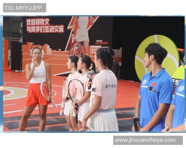 奥运冠军现身校园鼓励孩子坚持梦想